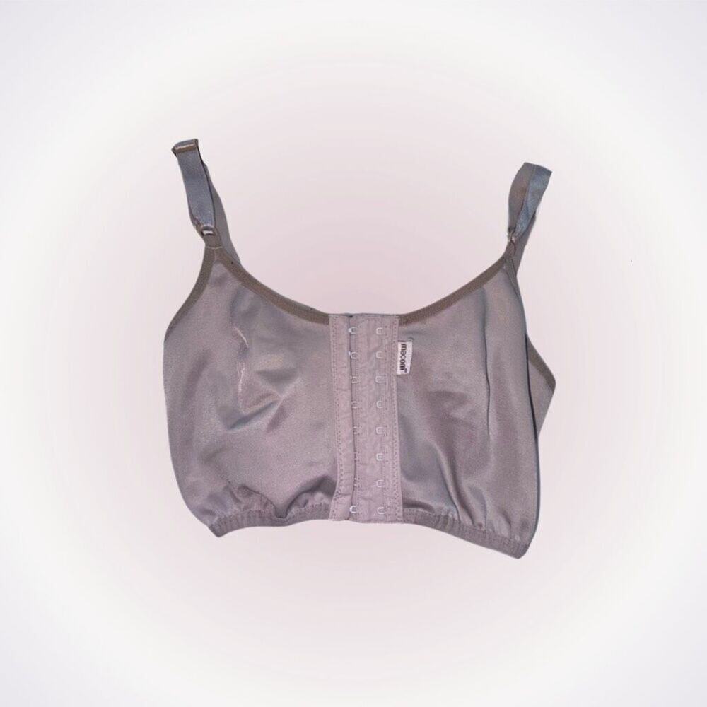 Hook Front Neutral Tan Surgical Bra | Sz S (No Size Tag)